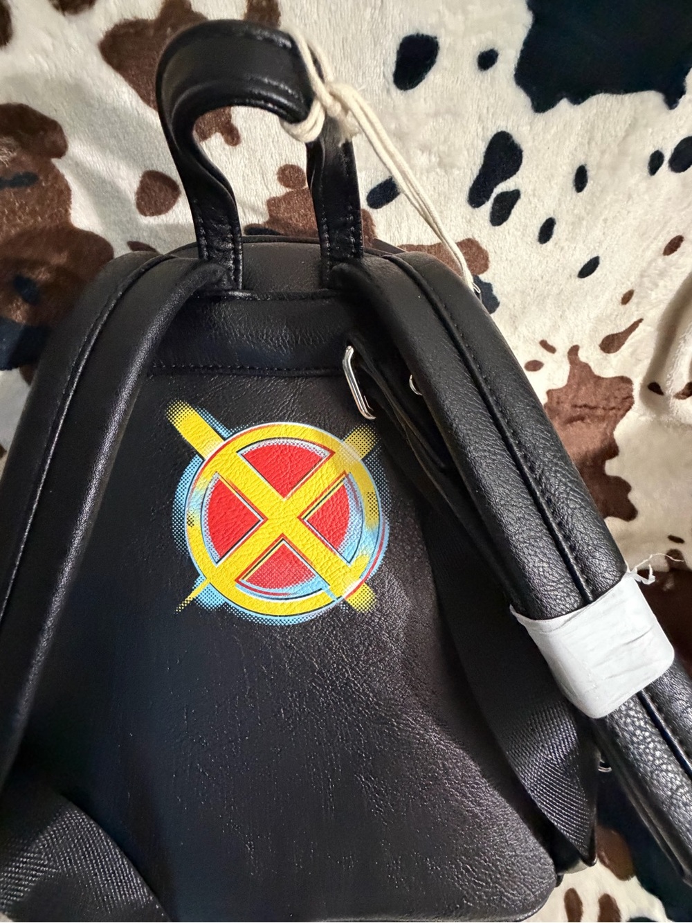 Loungefly X-Men '97 Denim-Style Backpack - Blue, Yellow, Red - Picture 6 of 6
